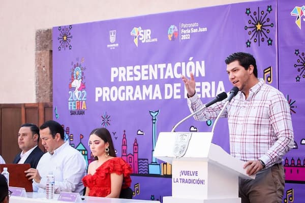 Presenta Roberto Cabrera Programa de Feria San Juan 20221