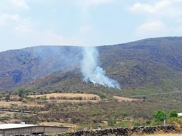 Proteccion Civil de San Juan del Rio sofoca incendio en Santa Isabel el Coto 1