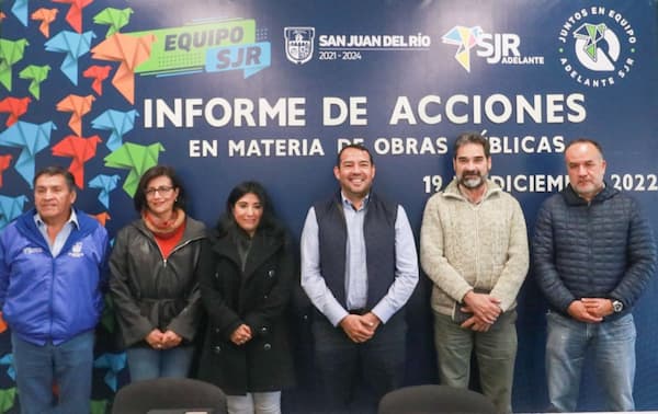 Invierte municipio de San Juan del Río más de 140 mdp en obras públicas durante 2022 1 Invierte municipio de San Juan del Río más de 140 mdp en obras públicas durante 2022