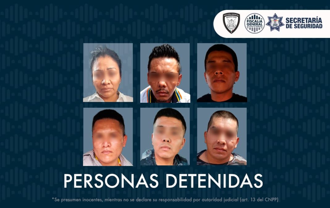 Fueron seis los detenidos