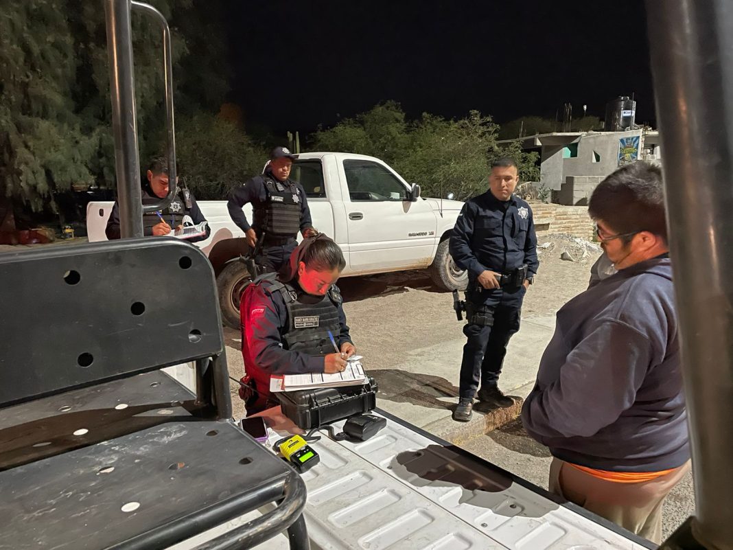 En Amealco y Tolimán, POES efectuó el operativo alcoholímetro durante el fin de semana