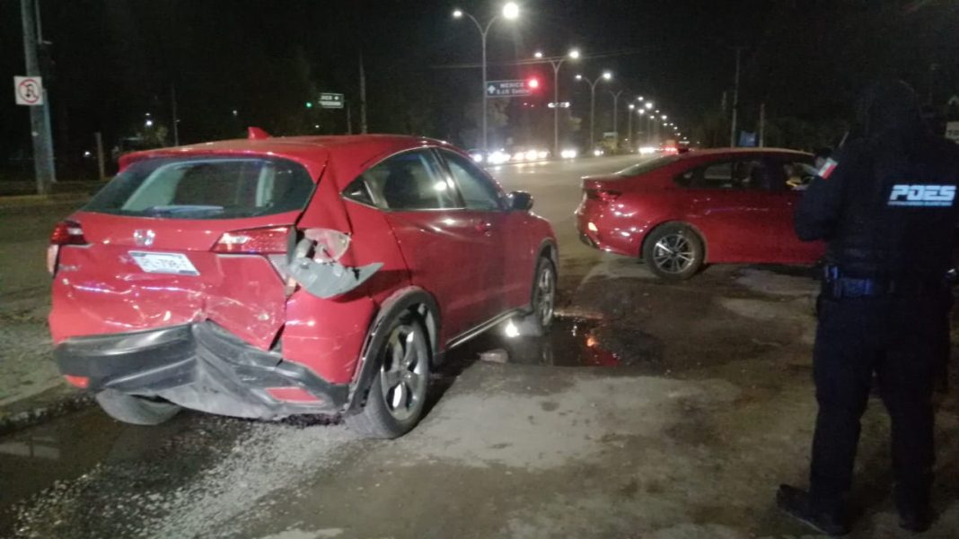 El conductor no alcanzó a frenar y ocurrió el chofer