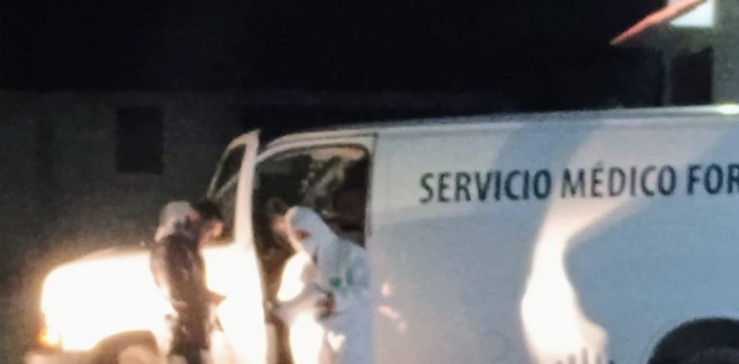 Acudieron servicios periciales