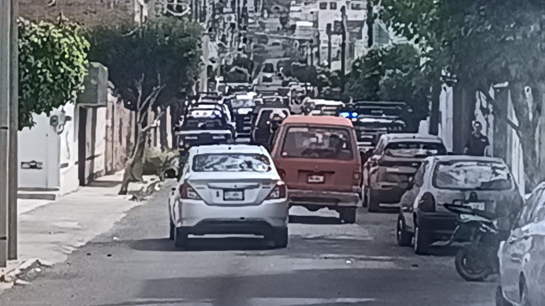 Hubo una movilización policíaca