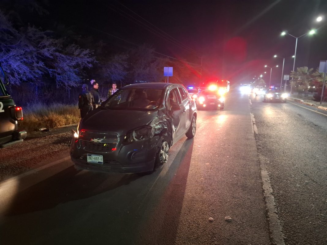 Intentó darse a la fuga luego de chocar