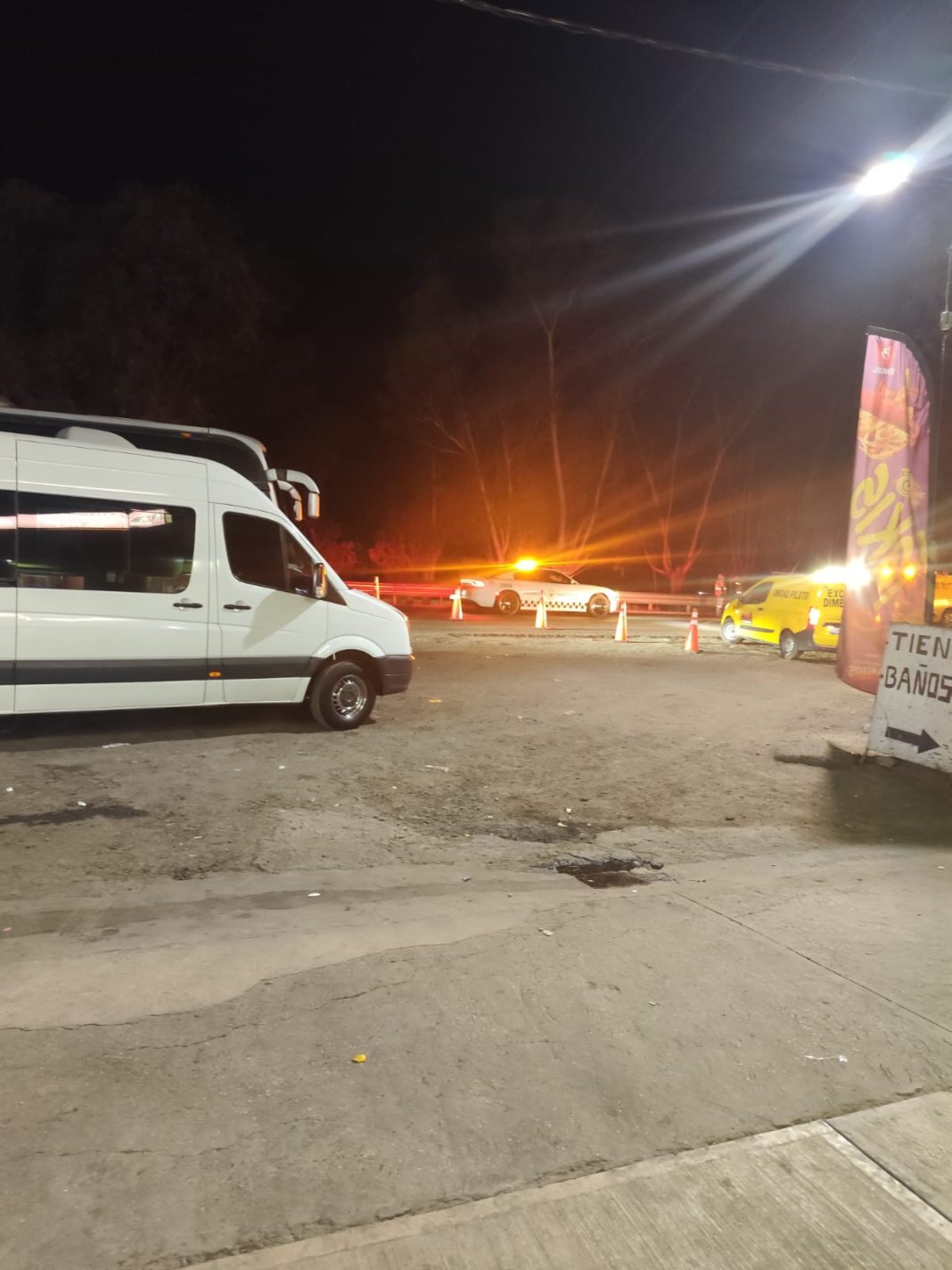 Hubo el cierre en la caseta de cobro