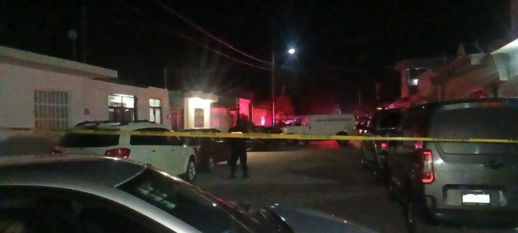 La zona fue acordonada
