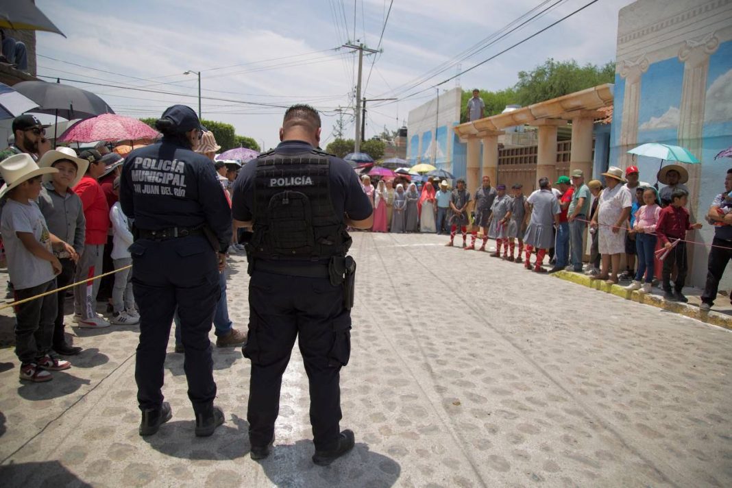 Hubo resguardo de policías