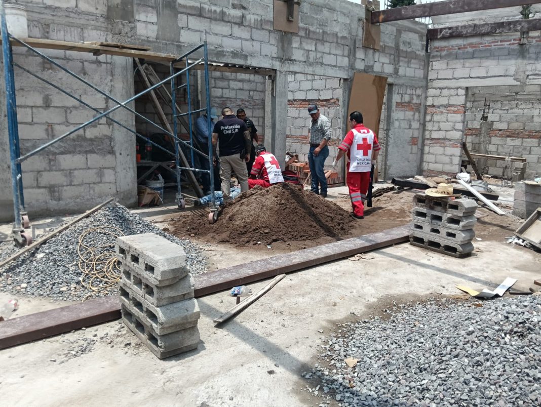 Acudieron socorristas para dar apoyo