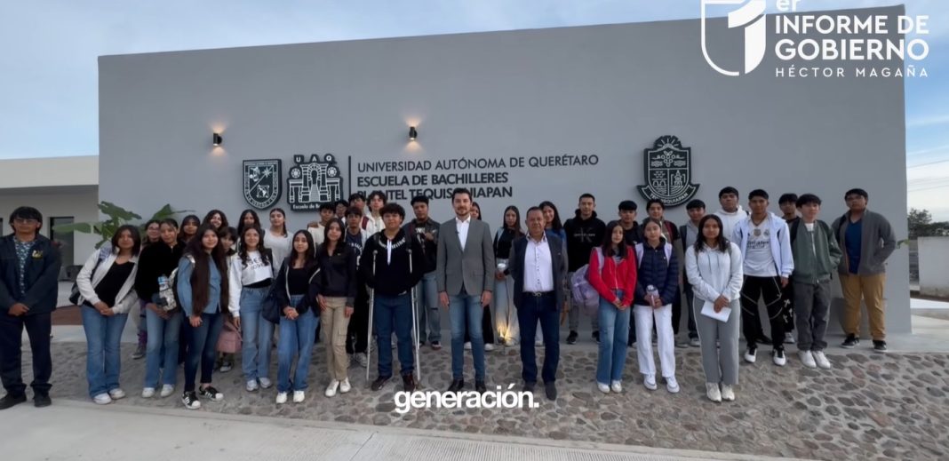 Primer informe de Héctor Magaña, hace historia
