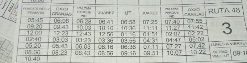 Camión que te lleva derechito a la uni: así quedan las nuevas rutas en San Juan del Río” 4 Imagen de WhatsApp 2025 10 01 a las 11.44.02 0fe673d6