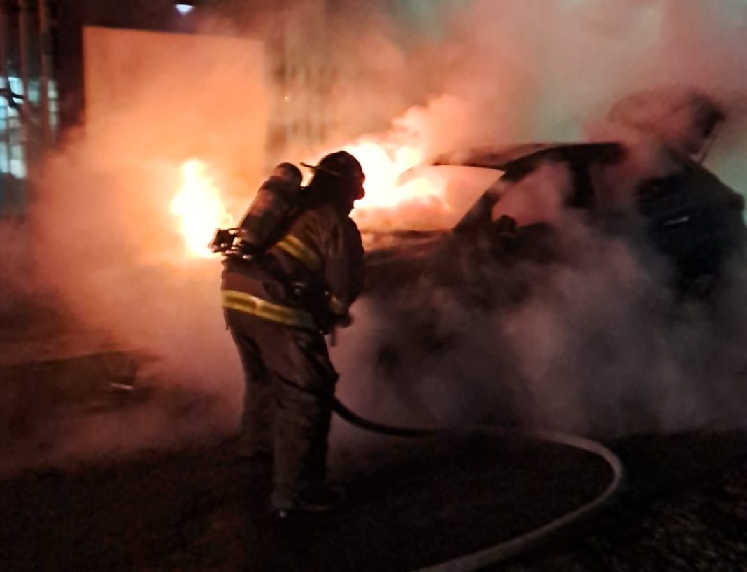 El infierno ardió por varios minutos