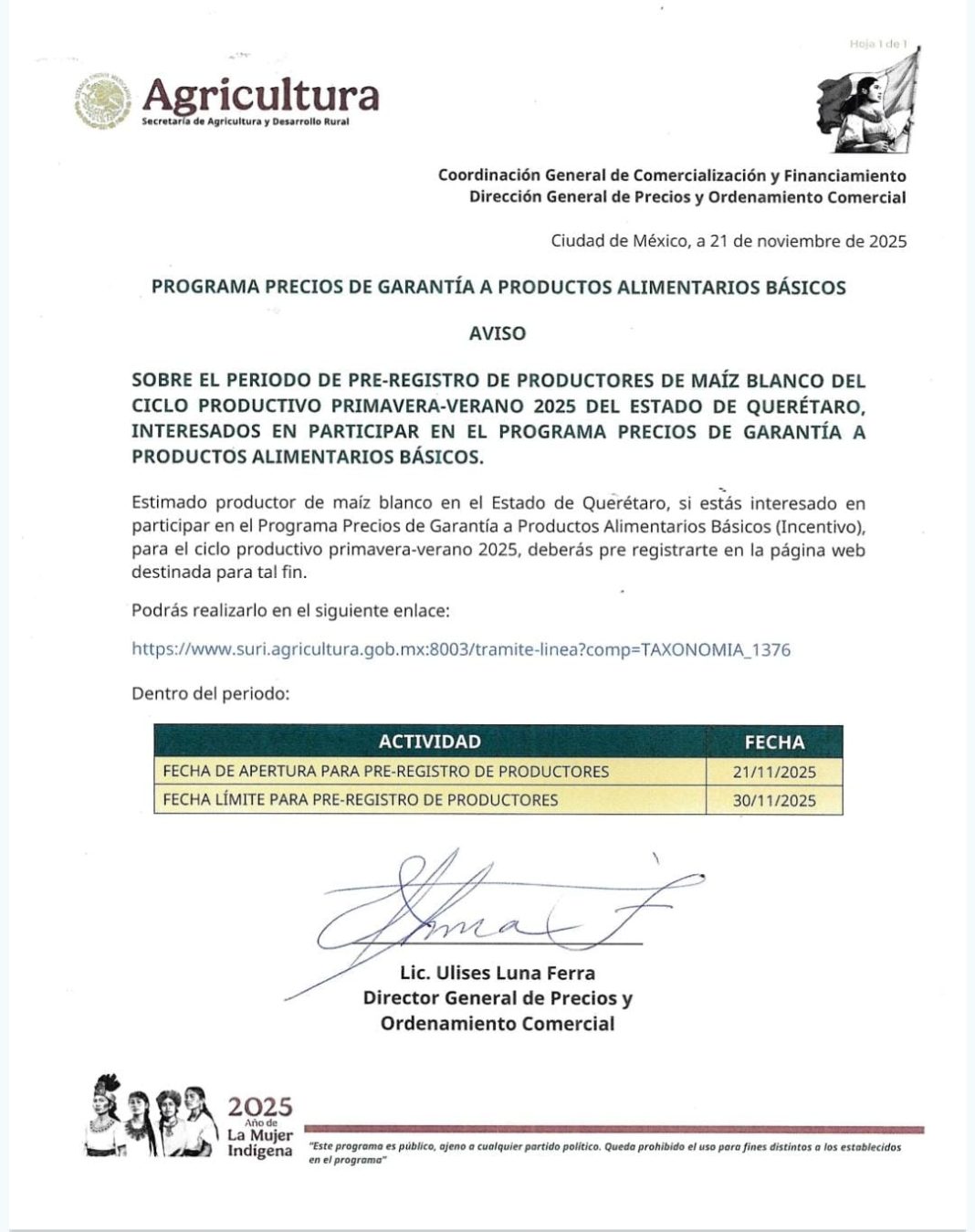 Movilización 24 de noviembre