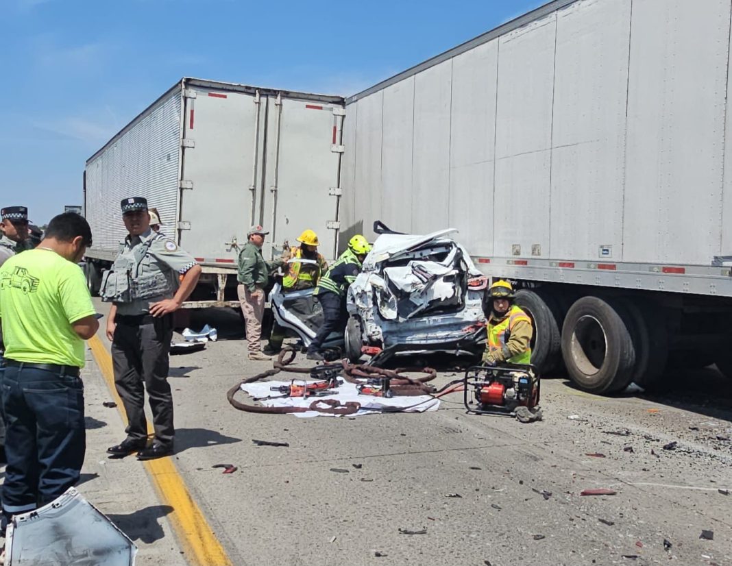 La carretera quedó cerrada