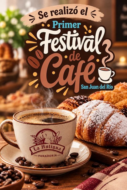 Un buen café siempre se acompaña de un buen pan, y qué mejor que de Panadería La Antigua 9 ChatGPT Image 27 sept 2026 20 36 38